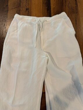 Cubavera Men's White Linen Blend Pants